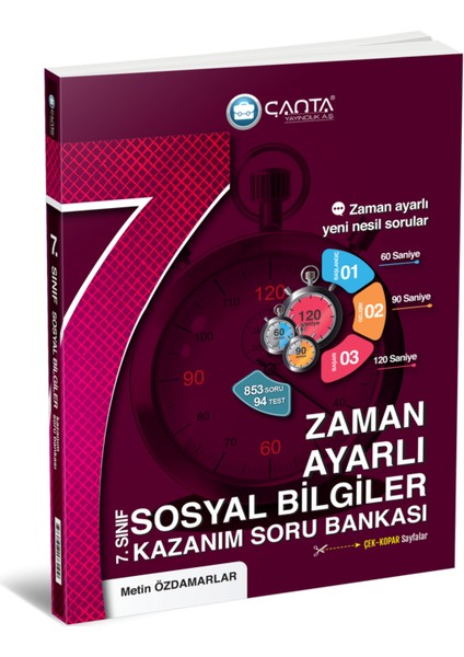 7. Sınıf Sosyal Bilgiler Zaman Ayarlı Kazanım Soru Bankası