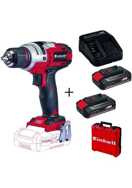 Te-Cd 18 Li E Akülü Matkap 2 X 2,5 Ah Pxc Starter Kit & Çanta