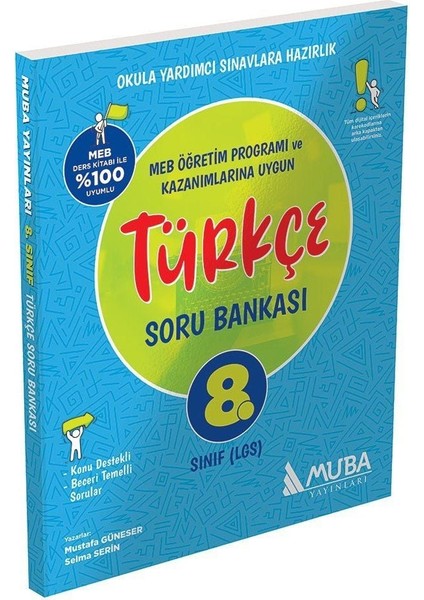 8. Sınıf LGS Mavi Türkçe Orta Seviye Soru Bankası