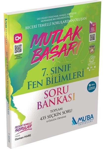 7. Sınıf Mutlak Başarı Fen Bilimleri Soru Bankası