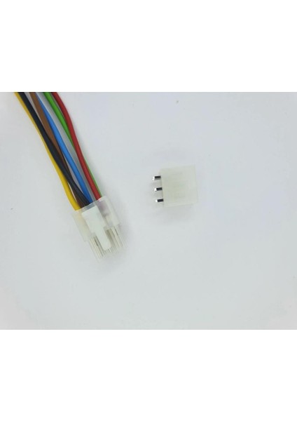 Sanec 4,20MM 6 Pin Kablolu Konnektör Takım 10CM - 1,50MM