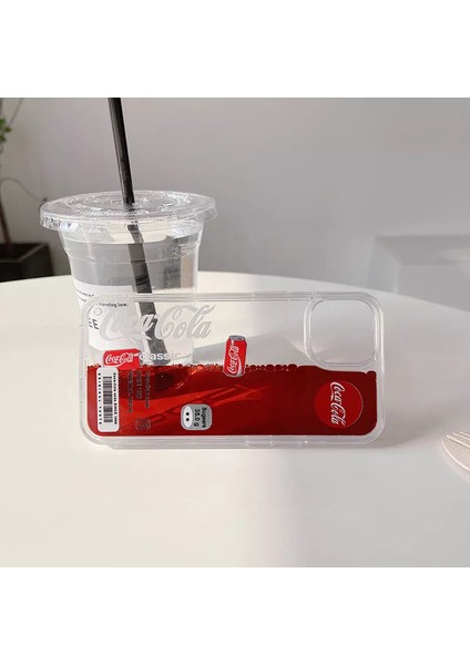 iPhone 12 Pro Max Uyumlu Coca Cola Sulu Telefon Kılıfı fırsatları