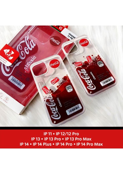 iPhone 12 Pro Max Uyumlu Coca Cola Sulu Telefon Kılıfı indirimleri