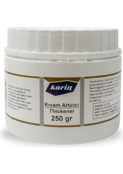 Kıvam Arttırıcı 250 gr