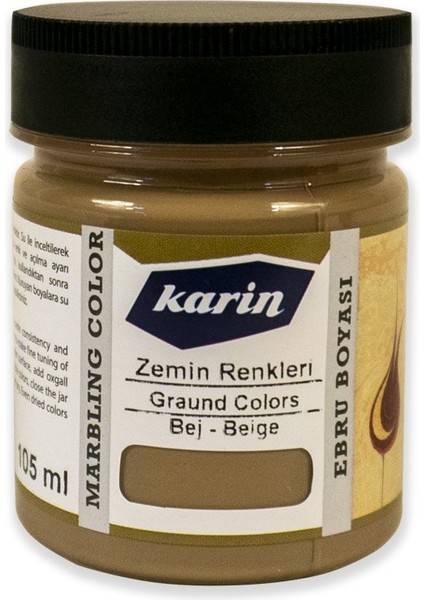 Ebru Boyası Zemin Renkleri 105 ml 904 Bej