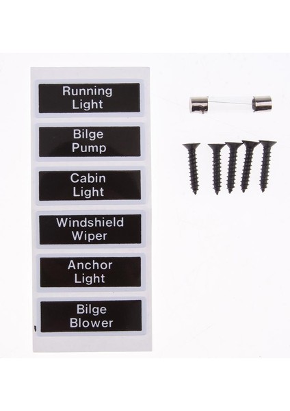 6 Çete Anahtarı Paneli Tekneler Için Deniz Rocker Kaynaşmış Rv'nin Karavanları 12 (Yurt Dışından) modelleri