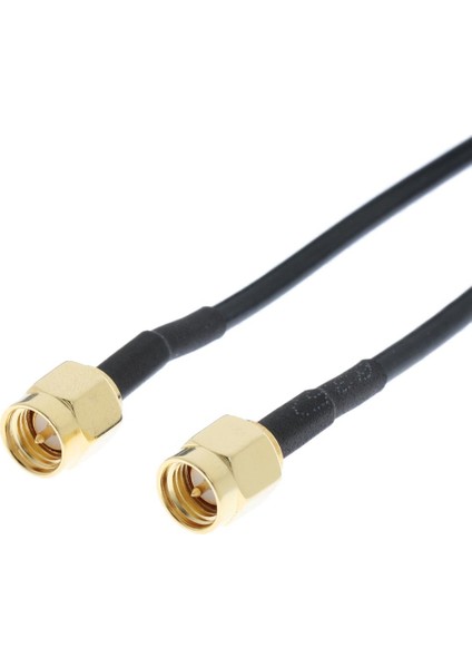 Wi-Fi Anten Uzatma Kablosu Rp Coax Konektör Adaptörü 20M Siyah fırsatları