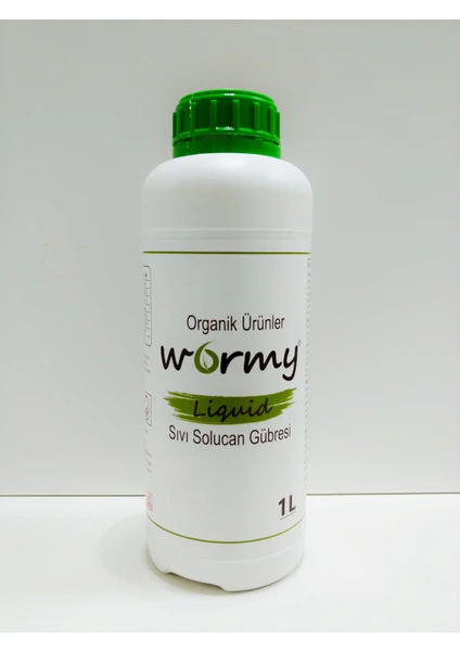 Wormy Solucan Gübresi 1 Litre Organik Gübre