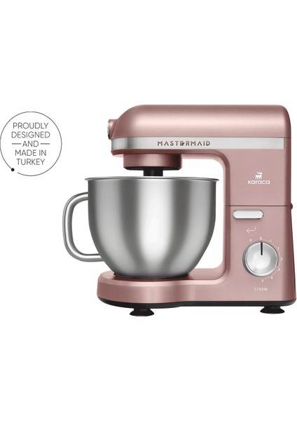 Mastermaid Chef Pro Çift Kollu Stand Mikser Rosegold 1750 W