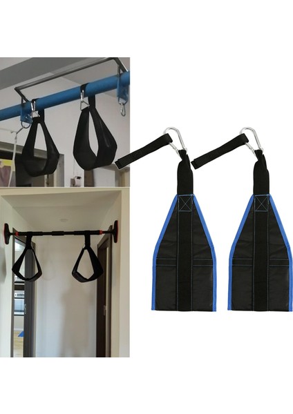 Ab Straps Chinning Bar Asma Kemer Ab Kas Eğitimi Için Kadınlar Mavi Siyah (Yurt Dışından) modelleri