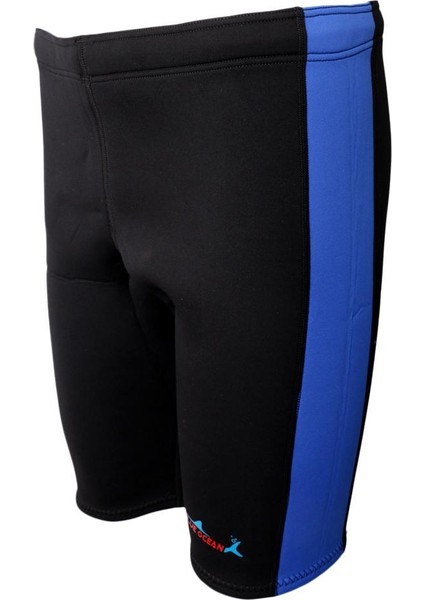 Neopren Pantolon 3 mm Neopren Şort Rafting Kayık Kano Xxl Mavi ve Siyah (Yurt Dışından)