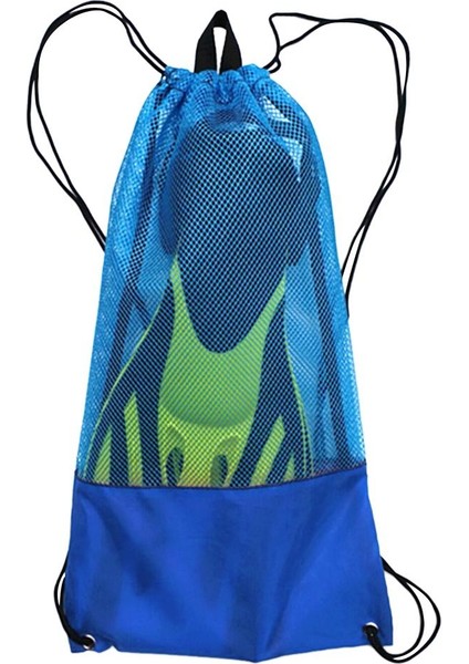 Drawstring Torbası M Mavi (Yurt Dışından)