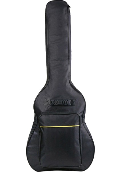 Gitar Taşıma Gig Kasası Yastıklı Omuz Çantaları 41 '' Gitar Için Sırt Çantası El Çantası (Yurt Dışından)