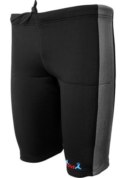 Neopren Pantolon, Neopren Spor Şort, 3mm Neopren Pantolon Xl Gri ve Siyah (Yurt Dışından)