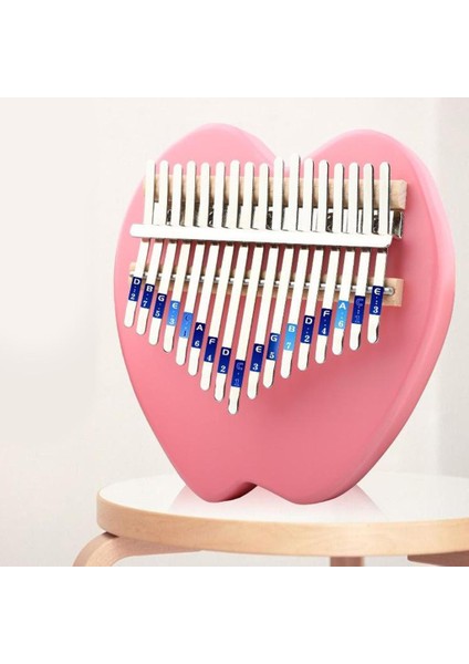 17 Anahtar Piyano Parmak Mbira Klavye Müzik Aleti Ahşap (Yurt Dışından)