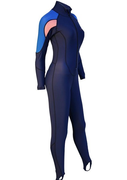 Güneş Koruyucu Uzun Kollu Sualtı Sıkı Bodysuit Dalış Kostümü Kadınlar Için Kadınlar Için Erkekler (Yurt Dışından)