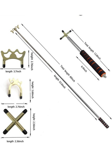 Retractable Bilardo Havuz Ipucu Köprüsü Stick Bridge Başkanı Yarışma 1 Çubuk 1 (Yurt Dışından)