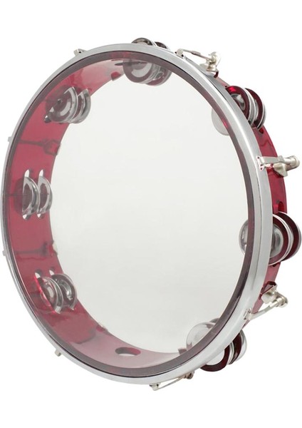 10 '' Müzikal Tambourine Davul Yuvarlak Perküsyon Tef (Yurt Dışından)