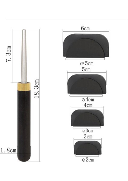 Saksafon Sevenler Için 4 Ped Aracı ile Saksafon Tonları Delik Tesviye Aletleri (Yurt Dışından)