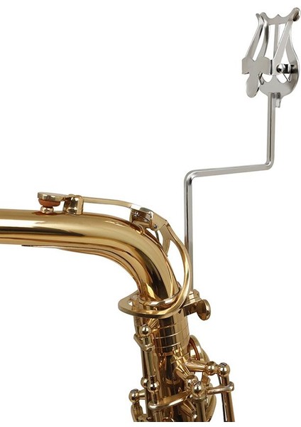 Metal Alto Saksafon Not Müzik Klipsi Saks Lir Kelepçesi Tutucuda 18X6.6X4.6CM (Yurt Dışından)