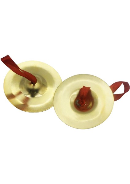 2pcs Göbek Dansı Pirinç Zil Elastik Zilleri (Yurt Dışından)