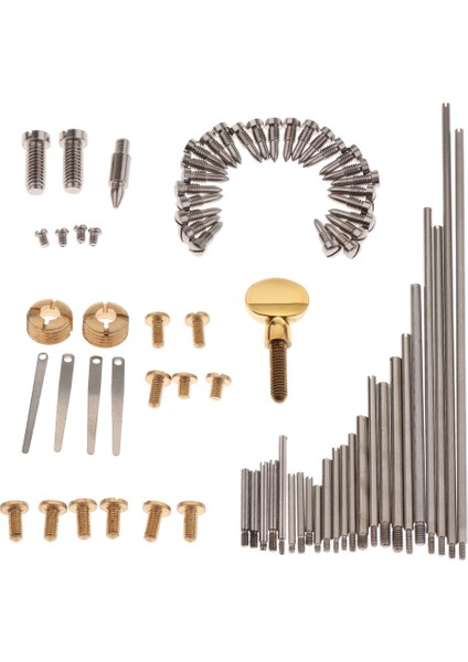 1 Set Saksafon Onarım Parçaları Ahşap Enstrüman Aksesuarları Için Vidalar (Yurt Dışından)