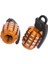 2pcs Araba Motosiklet Bisikleti Için Lastik Valf Toz Kapakları - Altın (Yurt Dışından) 4