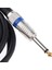 6.35MM Ts Erkek Fişe Xlr Kadın Mikrofon Stereo Dengesiz Ses Dönüştürücü Adaptör Kabloları Kablosu 150CM 3