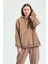 Kapüşonlu Nakış Detaylı Sweatshirt 2