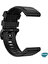 Garmin Fenix 6x Pro Kordon Quick Fit Strap Band Siyah 5