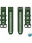 Garmin Forerunner 945 Blue Bundle Kordon Quick Fit Strap Band Koyu Yeşil 3