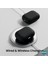 Airpods Pro 2.nesil Kılıf Mat Silikon Açık Yeşil 5