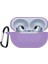 Huawei Freebuds Pro 2 Kılıf Askılı Mat Silikon Lila 1