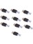 10 Adet USB Dişi - Ethernet Erkek Adaptör Soket Ağ Bağlayıcısı (Yurt Dışından) 2