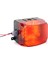 Küp LED Multifonksiyon 43 Ses Siren MS 251 Kırmızı 12-24VAC/DC 1