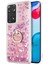 Xiaomi Redmi Note 11 Kılıf Glitter Liquid Holder Pembe 1