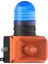 LED Multifonksiyon 43 Ses Siren MS 232 Mavi 12-60VAC/DC 1