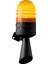 LED Multifonksiyon Tek Ses Borulu Siren MS 5834 Turuncu 12-60VAC/DC 1