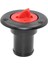 Siyah Naylon 38Mm 1 1/2 "Yakıt Gaz Dökme Dolgusu Ve Tekne Için Kırmızı Aydınlatma Montajı (Yurt Dışından) 2
