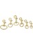 2Xbrass Döner Klips Istakoz Tokası Anahtarlık Köpek Atı Snap Kanca 45X10Mm (Yurt Dışından) 4