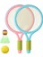Çocuk Badminton Tenis Raket Yeni Başlayanlar Plaj Için Çifte Spor (Yurt Dışından) 2