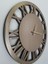 When Roma Bronze Model Bronz Renk 60 Cm Dekoratif Aynalı Duvar Saati 1