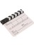 Clapper Clapperboard Tahtası Film Film Aksiyon Sahne Kayrak -Beyaz (Yurt Dışından) 1