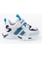 26056 Beyaz - Mavi - Siyah Uniseks Çocuk Günlük Rahat Yürüyüş Sneaker Spor Ayakkabı 1