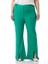 Büyük Beden Paçası Fermuarlı Beli Arkadan Lastikli Yeşil Pantolon 1