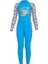 Çocuklar Wetsuits Fermuarlı Parça Uzun Kollu Hızlı Kurutma Xxl (Yurt Dışından) 1