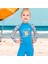 Çocuklar Wetsuits Fermuarlı Parça Uzun Kollu Hızlı Kurutma Xxl (Yurt Dışından) 3