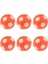 6pcs Masa Futbol Topları Foosballs Mini Futbol 36MM Masa Üstü Oyun Turuncu (Yurt Dışından) 2