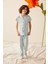 Erkek Çocuk Checker Pijama Takımı 2