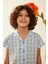 Erkek Çocuk Checker Pijama Takımı 4